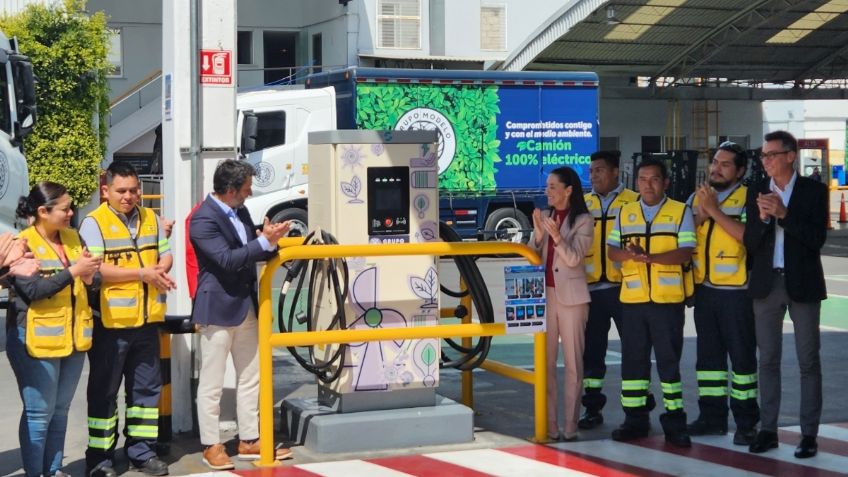 Claudia Sheinbaum inaugura primera estación de carga de autobuses eléctricos: "CDMX es ejemplo en electromovilidad"