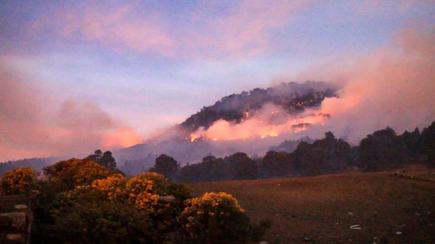 Incendio en las faldas del Pico de Orizaba: 188 personas combaten las llamas en Atzitzintla