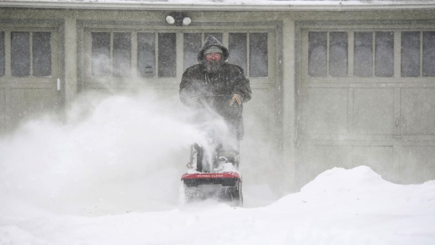 Las apocalípticas imágenes de la tormenta invernal que golpea Estados Unidos