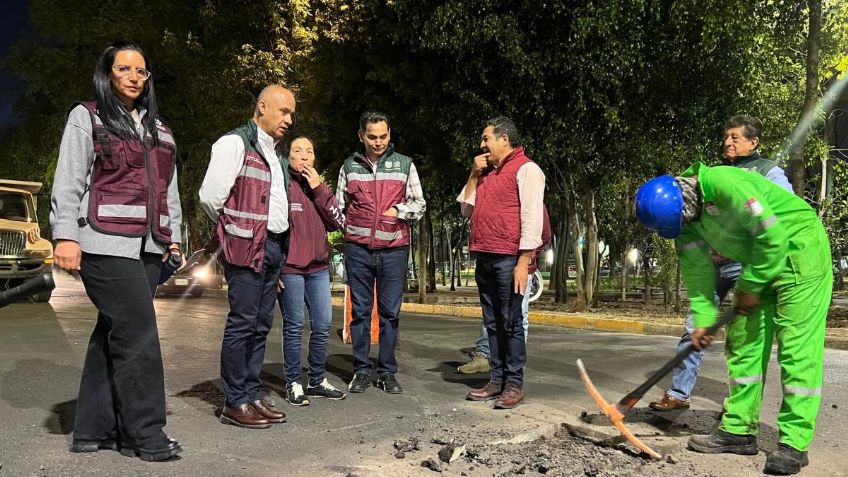 Atienden más de 6 mil baches en CDMX con programa Bachetón 2023