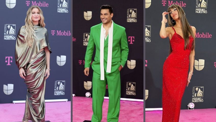 Premios Lo Nuestro 2023: estas son las celebridades mejor vestidas durante la alfombra roja del evento