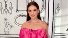 Tania Rincón modela vestido de gala con transparencias en los Premios Lo Nuestro 2023