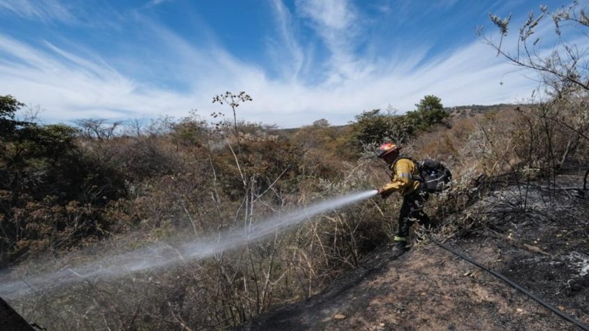 Lluvias apagan incendios forestales en Puebla, no reportan afectaciones