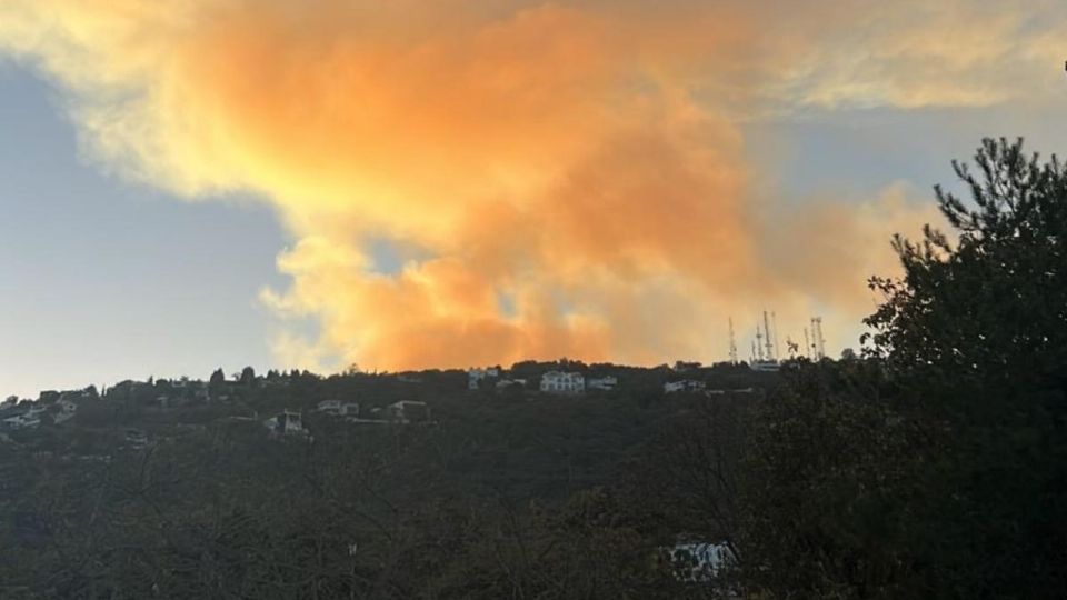 El humo seguirá expandiéndose a través de la entidad