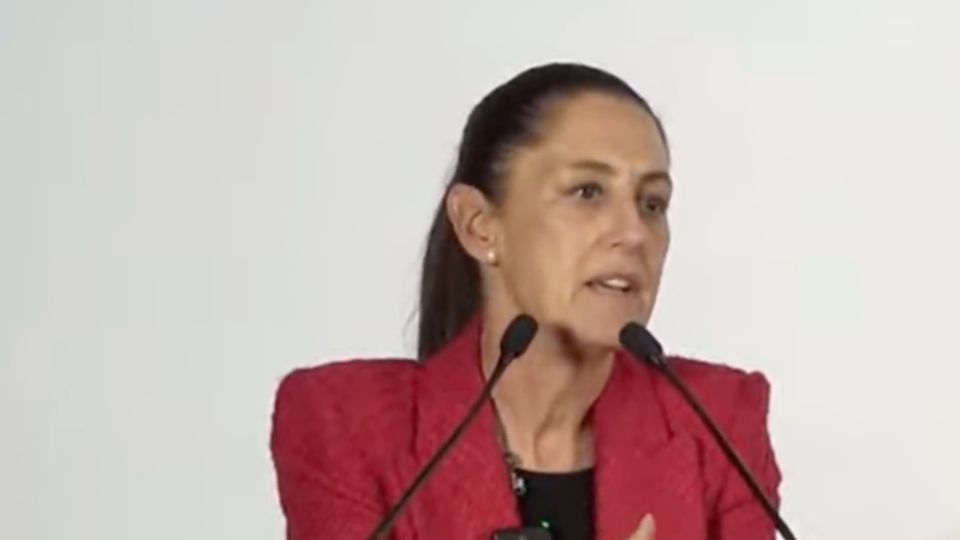 Claudia Sheinbaum durante la presentación del programa Tu Unidad