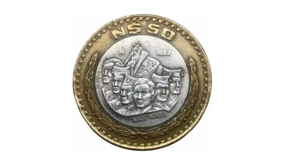 Moneda de 50 pesos disponible en Mercado Libre