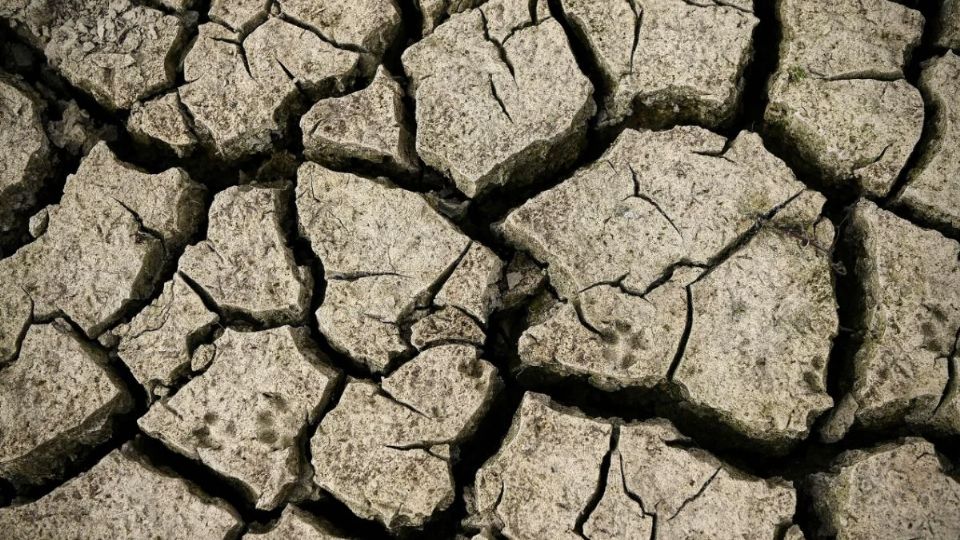 El 21 de febrero se capturó como el lecho del lago de Montbel — ubicado al suroeste de Francia— se encontraba seco y agrietado.