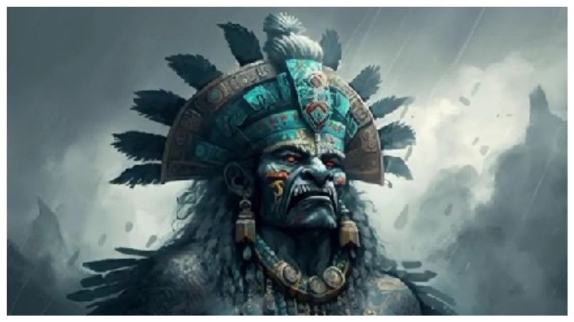 Tlaloc: Dios del Lluvia. En la cultura náhuatl era la deidad de los cerros, el agua y la fertilidad