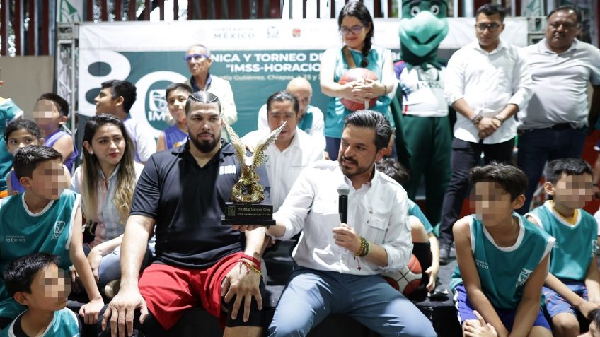 IMSS une fuerzas con Horacio Llamas para impulsar talentos en Clínica de Basquetbol de Alto Rendimiento