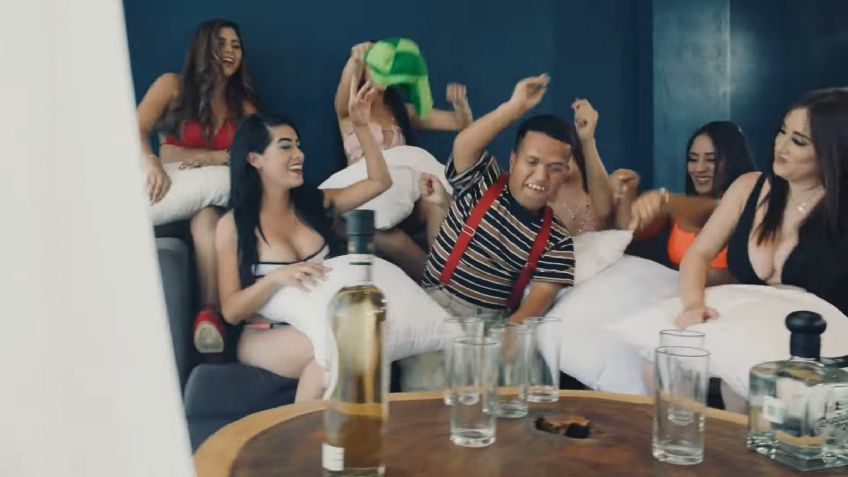 El Medio Metro original se estrena como actor en la nueva canción del Trono de México