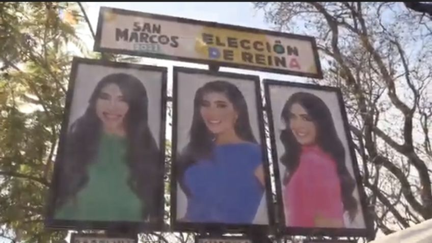 Hidrocálidos salen a votar por la nueva reina de la Feria Nacional de San Marcos 2023