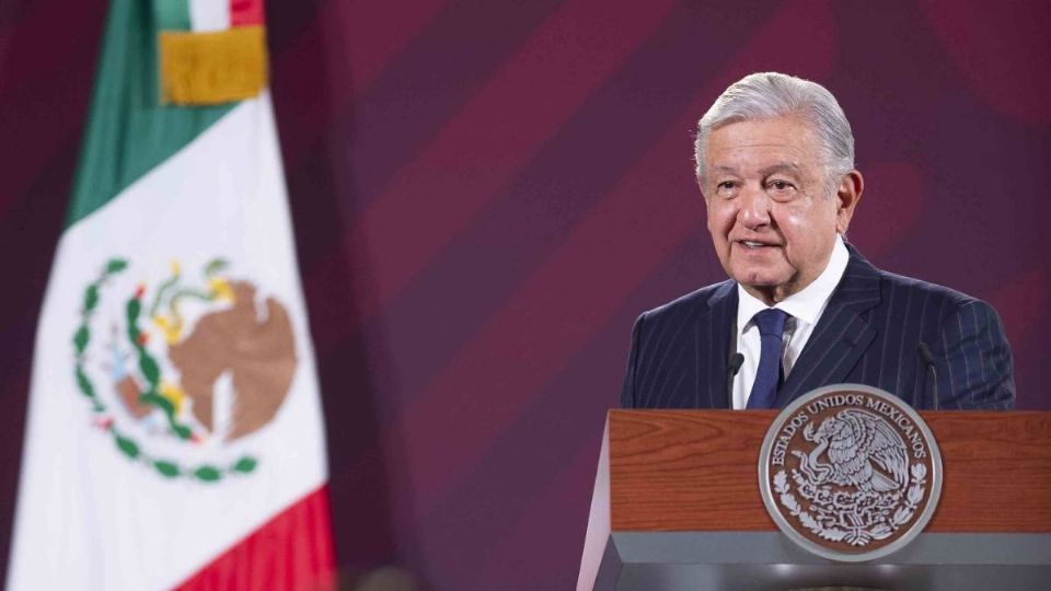 AMLO en la Mañanera.