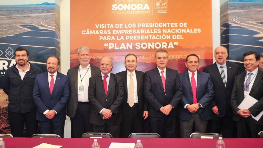 Alfonso Durazo presenta Plan Sonora de Energías Renovables a empresarios de Hermosillo