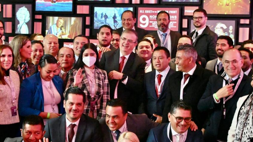 Marcelo Ebrard lanza grupo de trabajo con Hollywood para incrementar la industria del cine en México