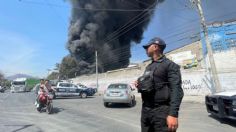 Los impresionantes videos del voraz incendio en un fábrica de Xalostoc, Ecatepec