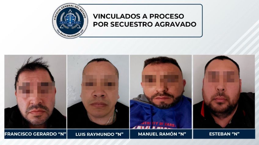 Cuatro hombres fueron detenidos por su posible participación en un secuestro