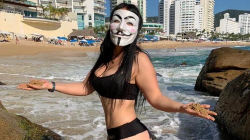 La Pompis ex de Sonido Pirata desde el jacuzzi y con espuma conquista Instagram | FOTOS