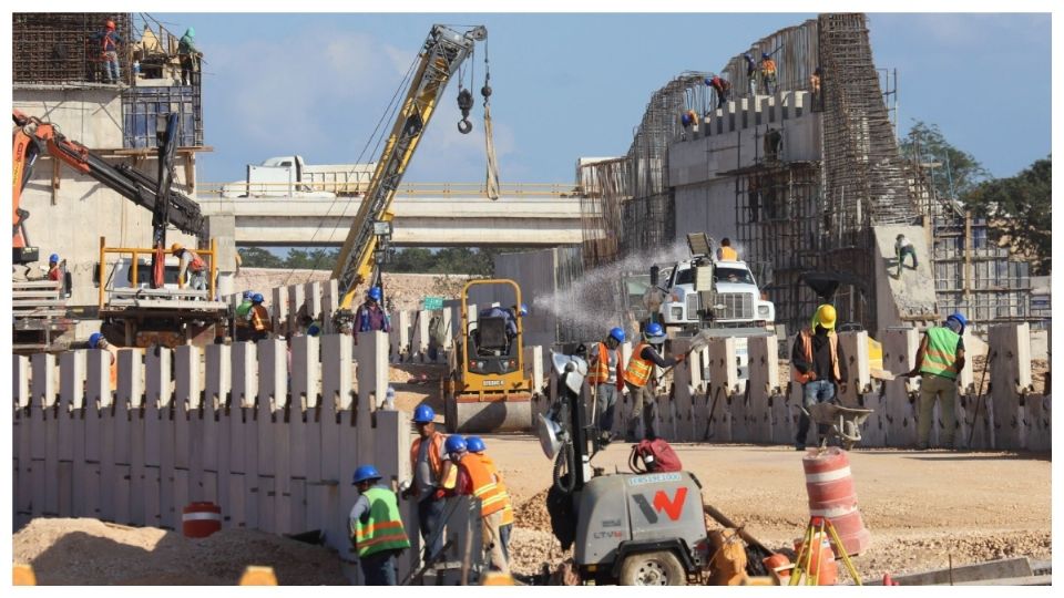 Autoridades afirman que los materiales para el Tren Maya son de última generación