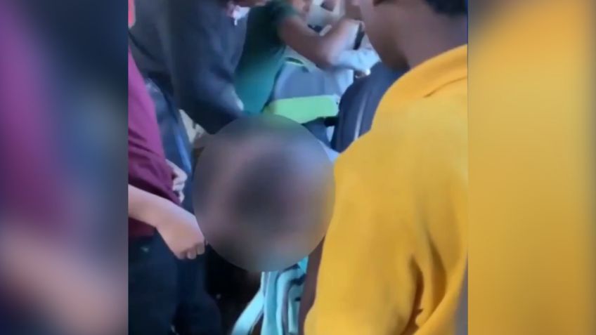 Captan brutal golpiza a niños de 9 y 10 años en camión escolar de Florida