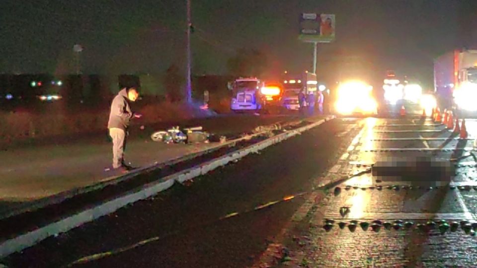 Al lugar llegaron los elementos de la policía estatal para acordonar la zona y esperar la llegada de los uniformados de la Guardia Nacional.