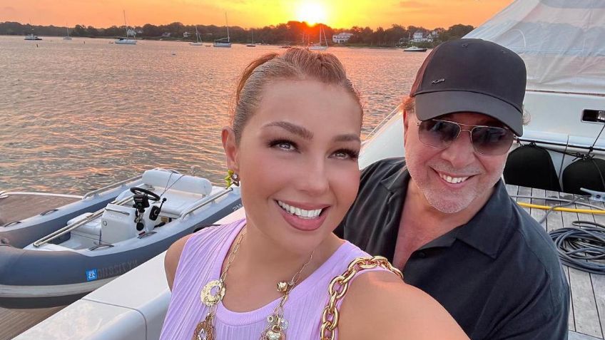 ¿Está en riesgo el matrimonio de Tommy Mottola y Thalia? Esto se sabe de una supuesta infidelidad