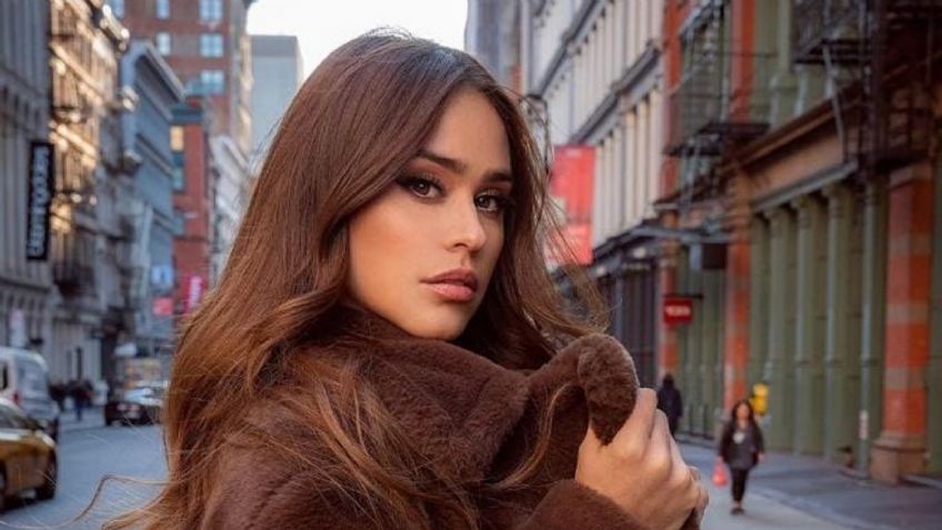 Desde Nueva York, Yanet García cautiva con ajustados leggings de cuero