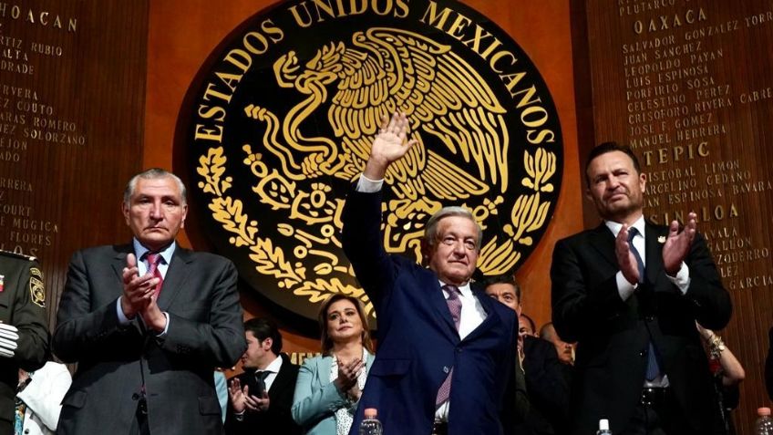 AMLO, Santiago Creel y Norma Piña se confrontan durante el festejo a la Constitución