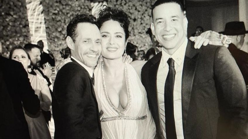 Salma Hayek reveló imágenes inéditas de la boda entre Nadia Ferreira y Marc Anthony