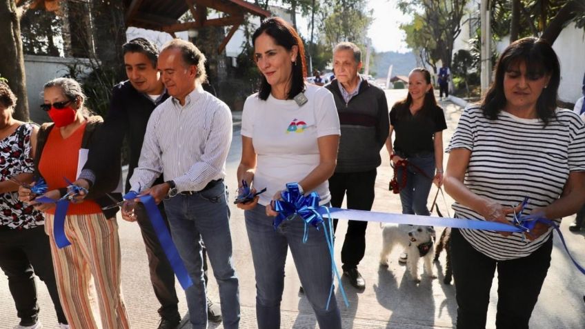 Lía Limón hace entrega de 11 obras por 8.4 millones de pesos en Álvaro Obregón