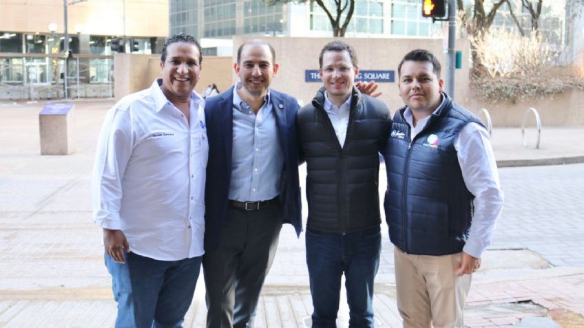 FOTOS | Reaparece Ricardo Anaya en gira del PAN por Estados Unidos