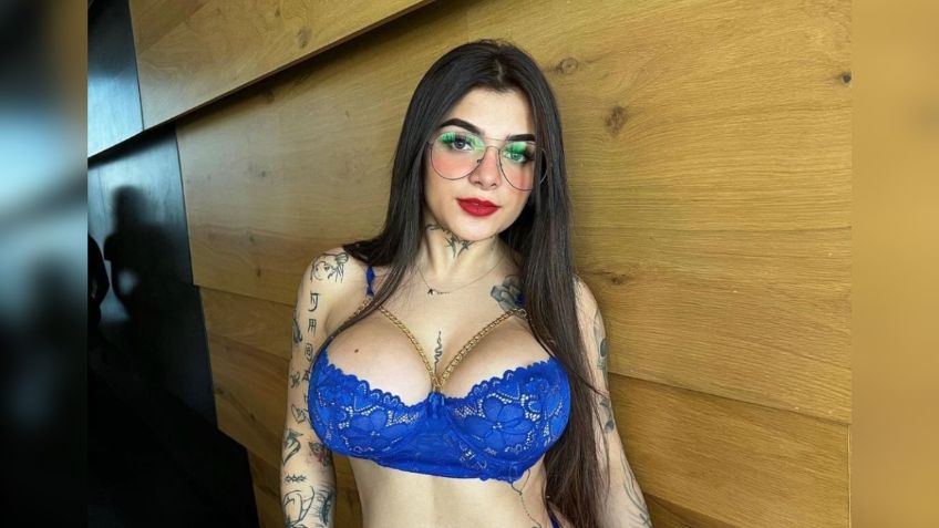 VIDEO: Karely Ruiz voló TikTok por accidente con arriesgado mini vestido