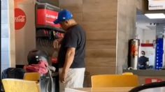 VIDEO: un vecino gandalla rellenó su envase de dos litros de refresco en supermercado y se dio a la fuga