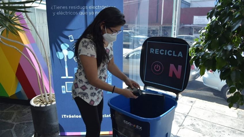 En el Edomex fomentan reciclaje de basura para aprovechar cartón, plástico, papel y aluminio