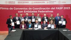 Gobierno de México firma convenios de coordinación del FASP 2023 con entidades federativas del norte del país