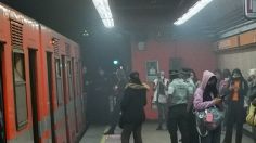 VIDEO | Línea 7 del Metro: usuarios reportan salida de humo en la estación San Pedro de los Pinos