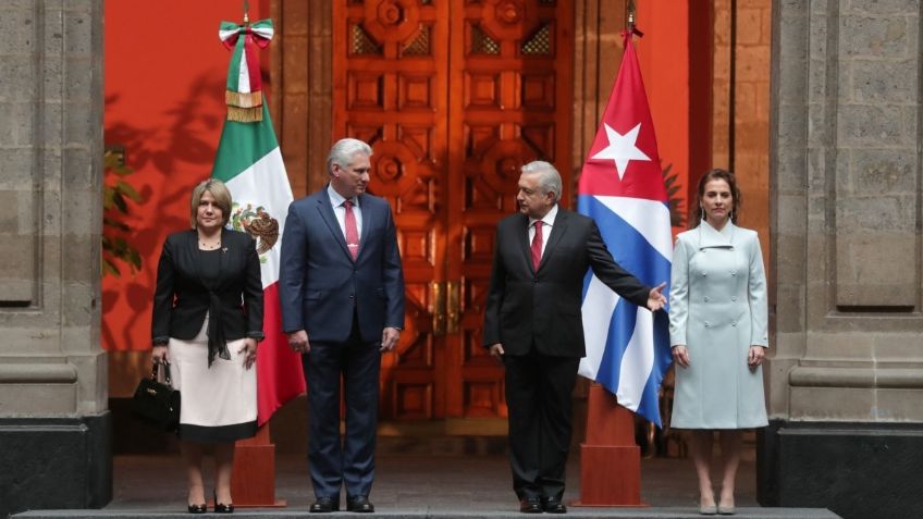 AMLO otorgará la distinción Orden Mexicana del Águila Azteca a Miguel Díaz-Canel