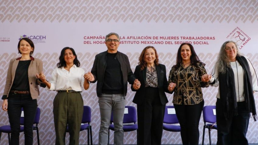 Gobierno de la CDMX lanza campaña "Las mujeres nos echamos las manos"