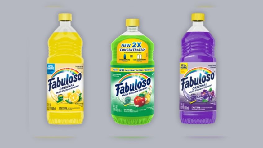 Retiran millones de botellas del limpiador Fabuloso por riesgo de contaminación con una bacteria