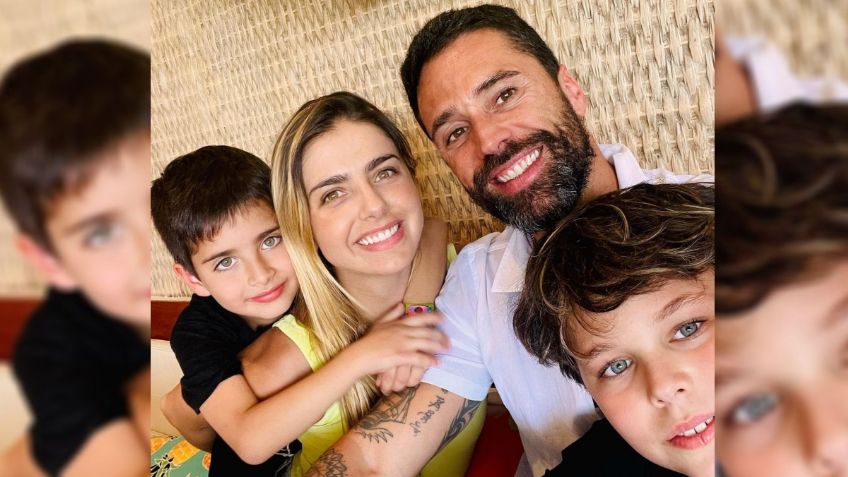 Michelle Renaud y Matías Novoa se toman sus primeras vacaciones como familia ¡llevaron a sus hijos!