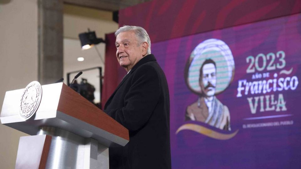 AMLO en la Mañanera.