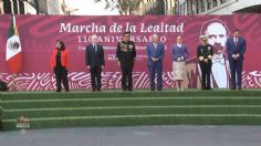 AMLO encabeza el 110 aniversario de la Marcha de la Lealtad