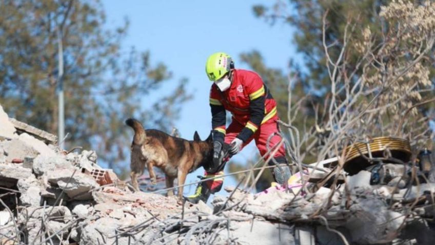 VIDEO: el equipo mexicano en Turquía inicia los rescates en las zonas afectadas por el terremoto