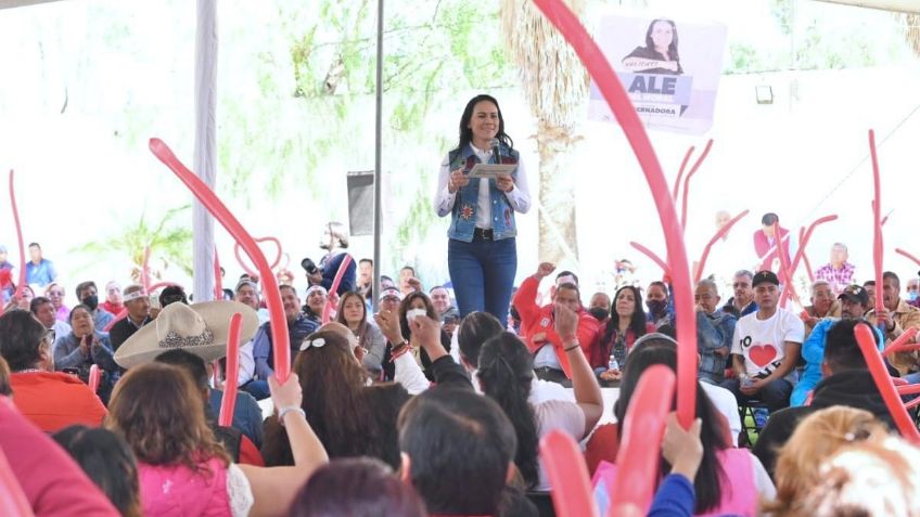 Alejandra Del Moral sobre cierre de precampaña en el Edomex: "Sé caminar y trabajar muy duro"