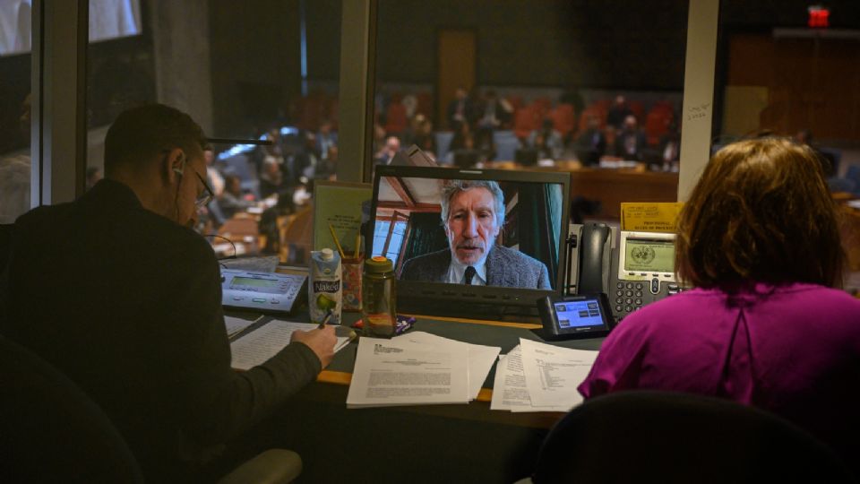 Las declaraciones de Roger Waters en el Consejo de Seguridad de la ONU despertaron polémica.