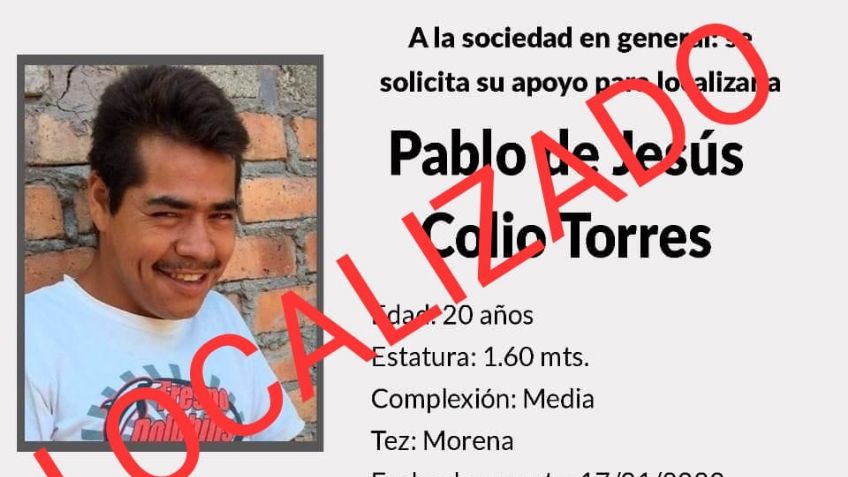 Tras 3 años desaparecido fue localizado en Tepic