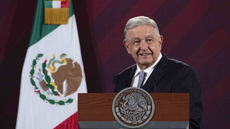 AMLO en la Mañanera.