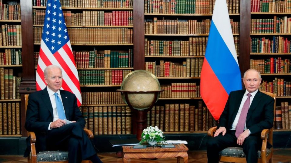 Joe Biden y Vladimir Putin.