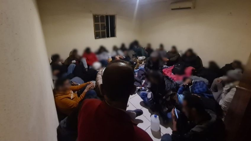 Sonora: rescatan a 54 migrantes privados de su libertad