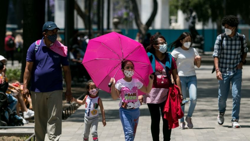 Clima CDMX: prevén calor de hasta 30 grados y baja probabilidad de lluvias para este sábado