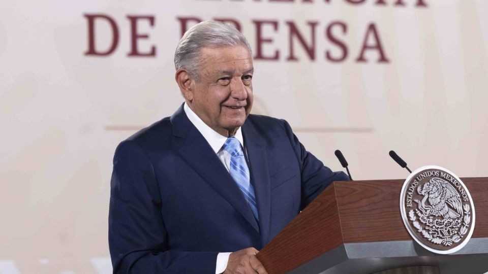 AMLO en la Mañanera.